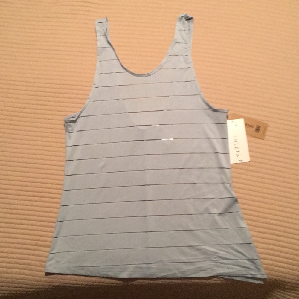 Women’s light blue medium Athleta tank top